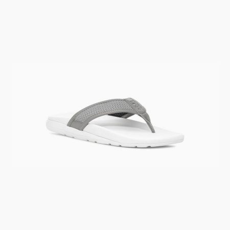 UGG Tenoch HyperWeave Light Blue Flip Flops for Men (EQXU09264)